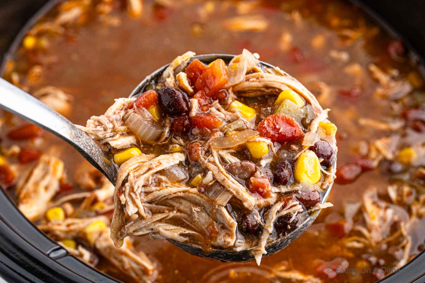 Easy Crockpot Chicken Enchilada Soup Recipe for Busy Weeknights